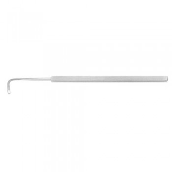 Gass Retinal Detachment Hook With Oval Hole Stainless Steel, 13 cm - 5"